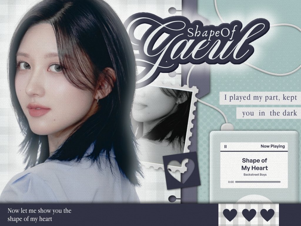 ShapeOfKimGaeul's tweet photo. ⁺ 𝓣ime changes its shape, and 𝘀𝗼 𝗱𝗼 𝗜. I now know 𝘪𝘵 𝘸𝘢𝘴 𝘯𝘦𝘷𝘦𝘳 𝘭𝘰𝘷𝘦 I was chasing, only the v͟e͟r͟s͟i͟o͟n͟ o͟f͟ m͟e͟ I kept rewriting to be enough. Hence, I, Gaeul, never wanna play the same old part anymore. ⊹ ࣪ ˖ ໒꒱ https://t.co/A4tzIHLXmG