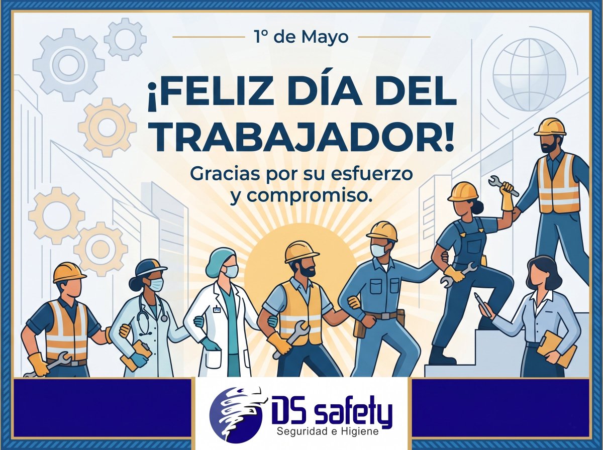 DSSafetyARG's tweet photo. Porque un gran día de trabajo empieza y termina con seguridad. En este 1° de mayo, celebramos a quienes construyen el futuro mientras nosotros nos ocupamos de cuidarlos. https://t.co/nyjh6upWOz