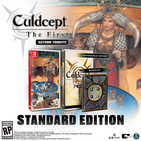 PhysicReleases's tweet image. Culdcept The First Saturn Tribute - Nintendo Switch, PlayStation 5 up for pre-order at LBG: lootboxgaming.us/3caOST #NSW #PS5 #PhysicalReleasesPreOrder