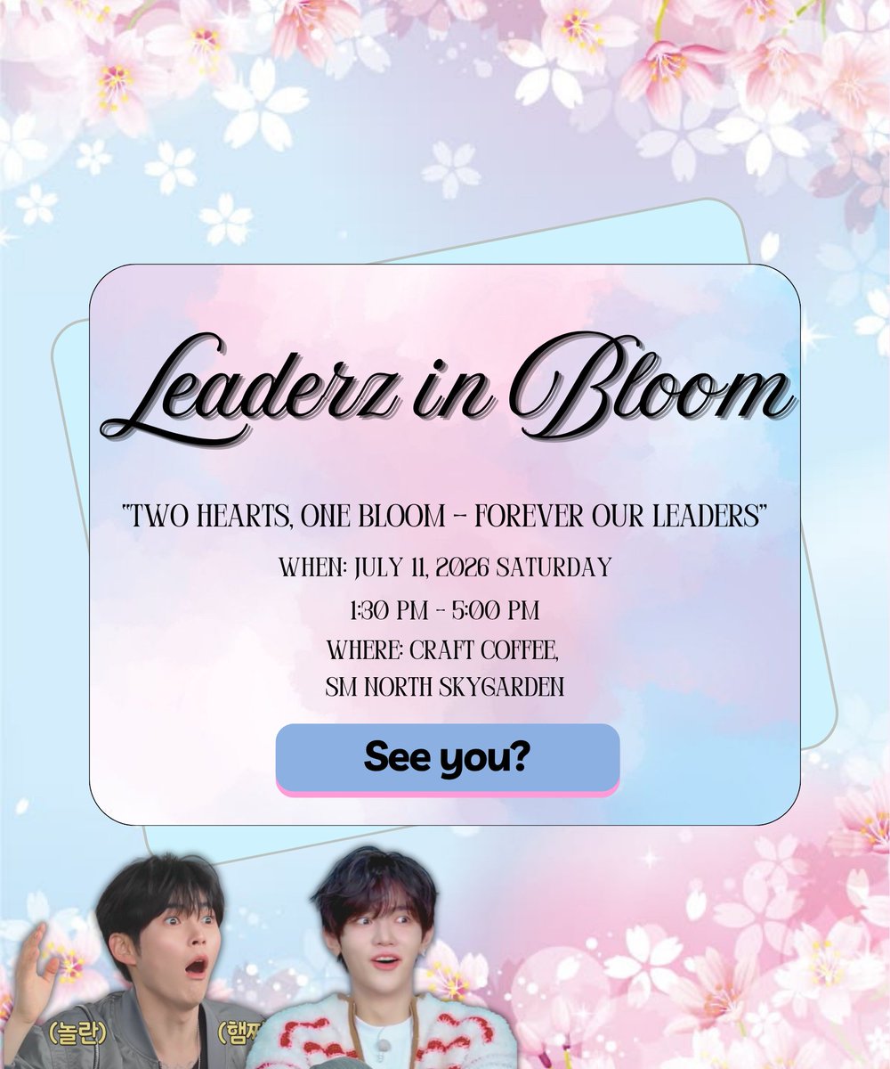 Leaderz in Bloom - Haobin Birthday CSE tweet media