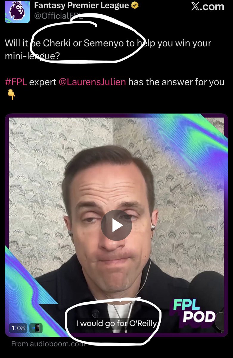 Adam - Above Average FPL tweet media