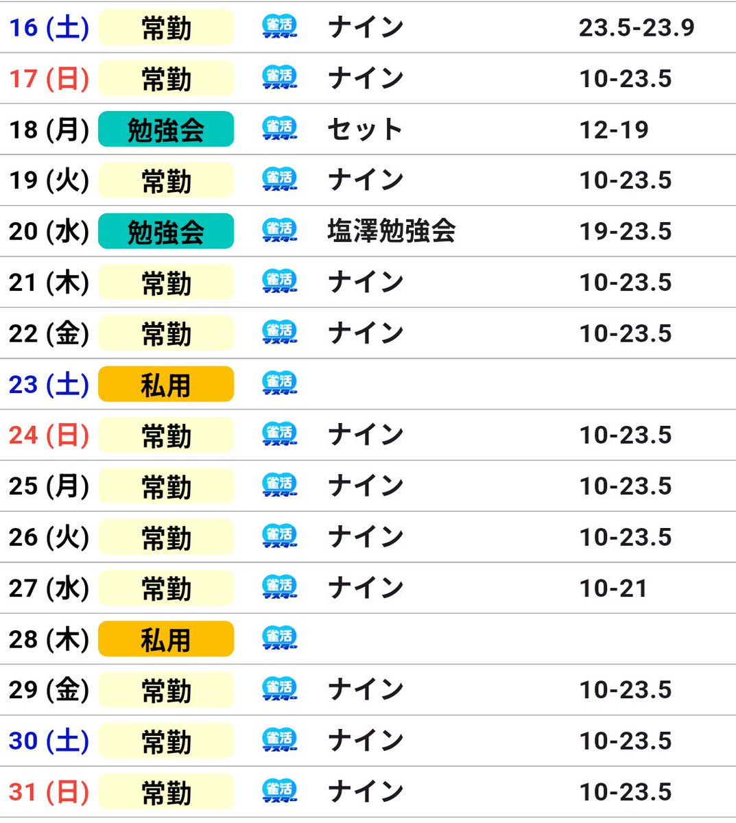 Arice_master's tweet photo. 【5月の予定🗓️】

5/10、新潟プロアマwith設楽さん
5/13、A1リーグ第5節🀄️配信

5月はリーグ戦が1回📺️
そして初のプロアマゲストin新潟🀄️
その他はいつも通り平常運転。
5/23はたまにの気分転換で、人生3度目の氷室京介LIVEへ。
フィルムLIVEという初めての体験をしてきます🎥

5月も楽しみが満載☺️ https://t.co/hwO303t5dP