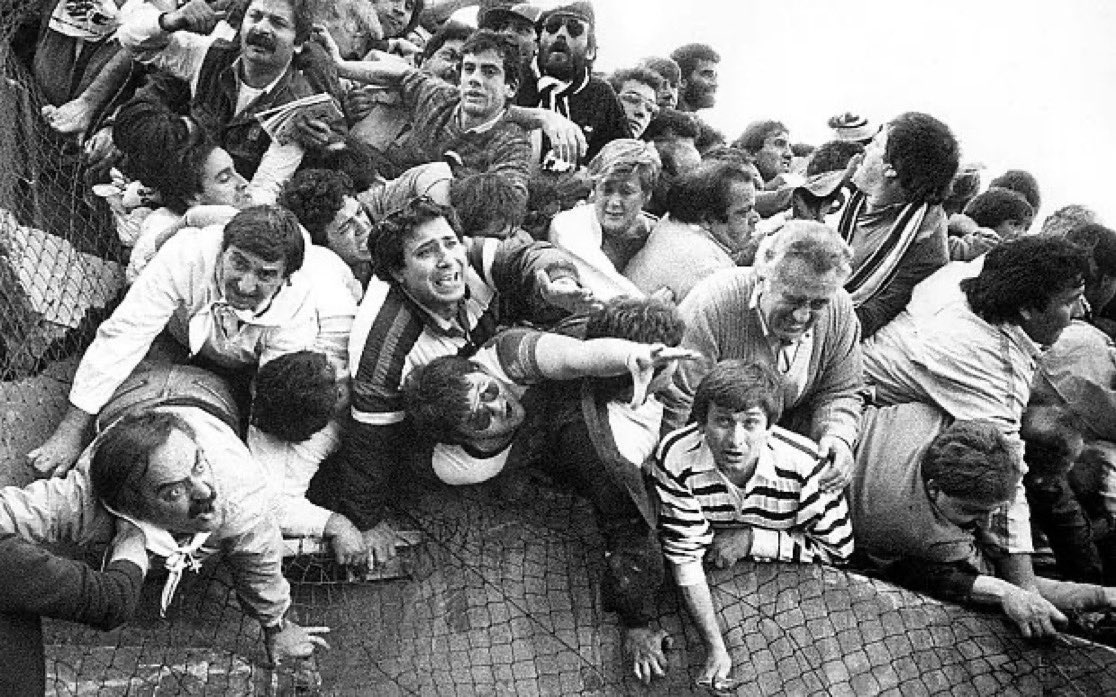 Never ask a Liverpool fan why English clubs were banned from Europe 1985-1990.