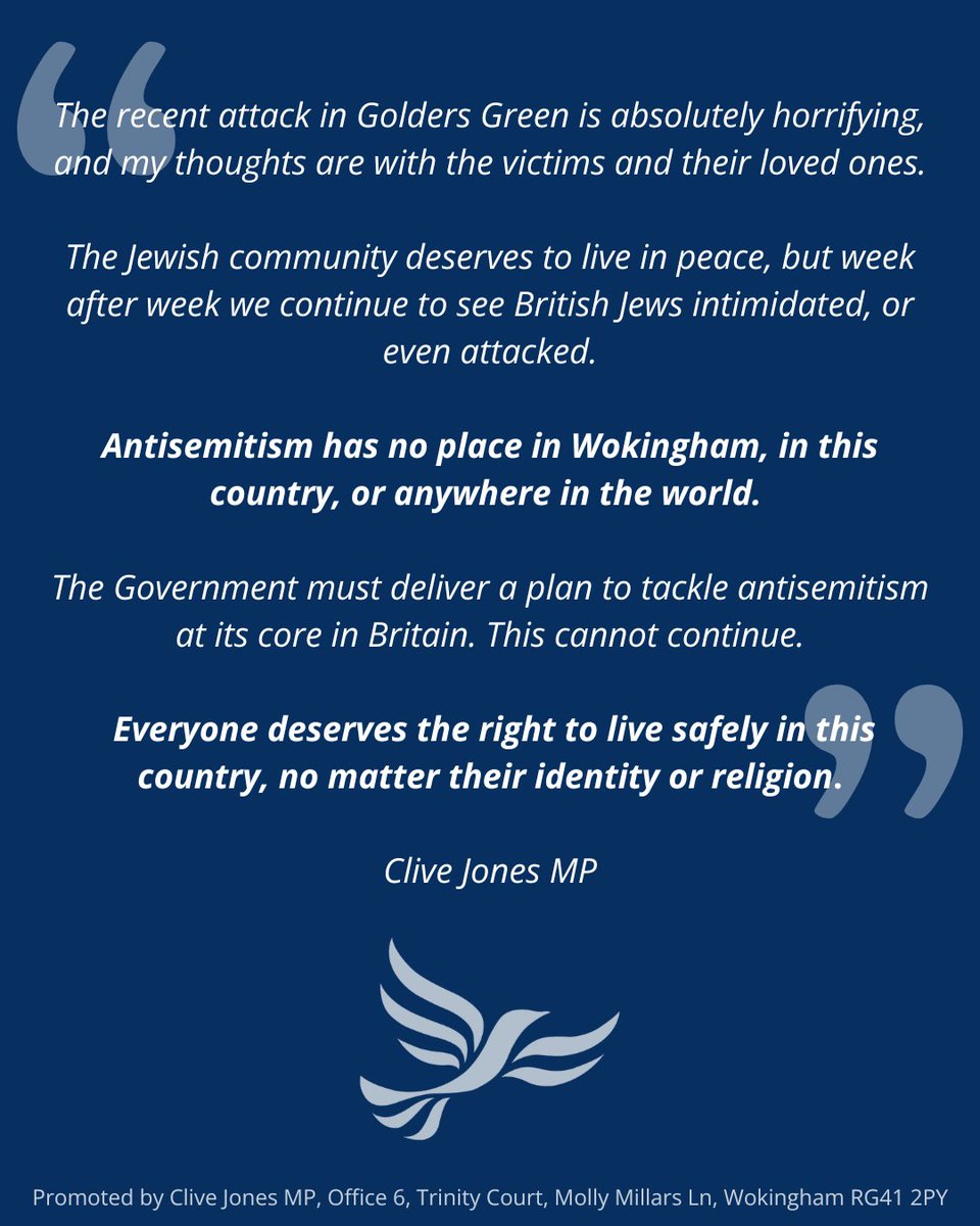 Clive Jones MP tweet media