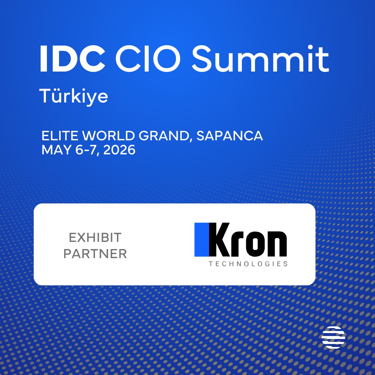 kron_tech's tweet photo. 6–7 Mayıs tarihlerinde Sapanca’da gerçekleşecek IDC CIO Summit Türkiye 2026’da  yerimizi alacağız.

Etkinlik boyunca Ayrıcalıklı Erişim Yönetimi ve Veri Güvenliği çözümlerimizi paylaşarak kurumların siber dayanıklılıklarını nasıl güçlendirebileceklerini aktaracağız.
#IDCTRCIO2026 https://t.co/g0OfYmOypD