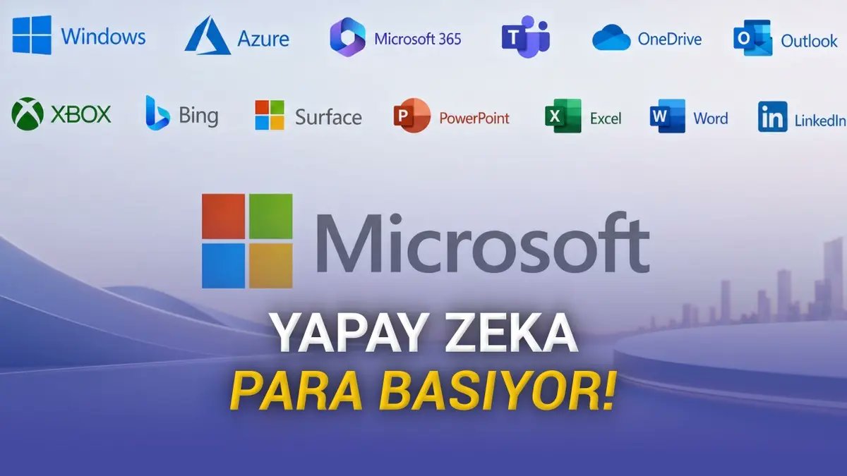 Tabtelescop's tweet photo. Microsoft, Kaç Para Kazandığını Açıkladı: Yapay Zekâ Para Basıyor, Windows ve Xbox Zarar Ediyor.

2026 ilk çeyreğinde 82,9 milyar dolar gelir ve 31,8 milyar dolar net kâr açıkladı. Azure, Microsoft 365 ve yapay zekâ öne çıkarken Xbox ve Windows tarafındaki düşüş dikkat çekti. https://t.co/xGpf7wnmE8