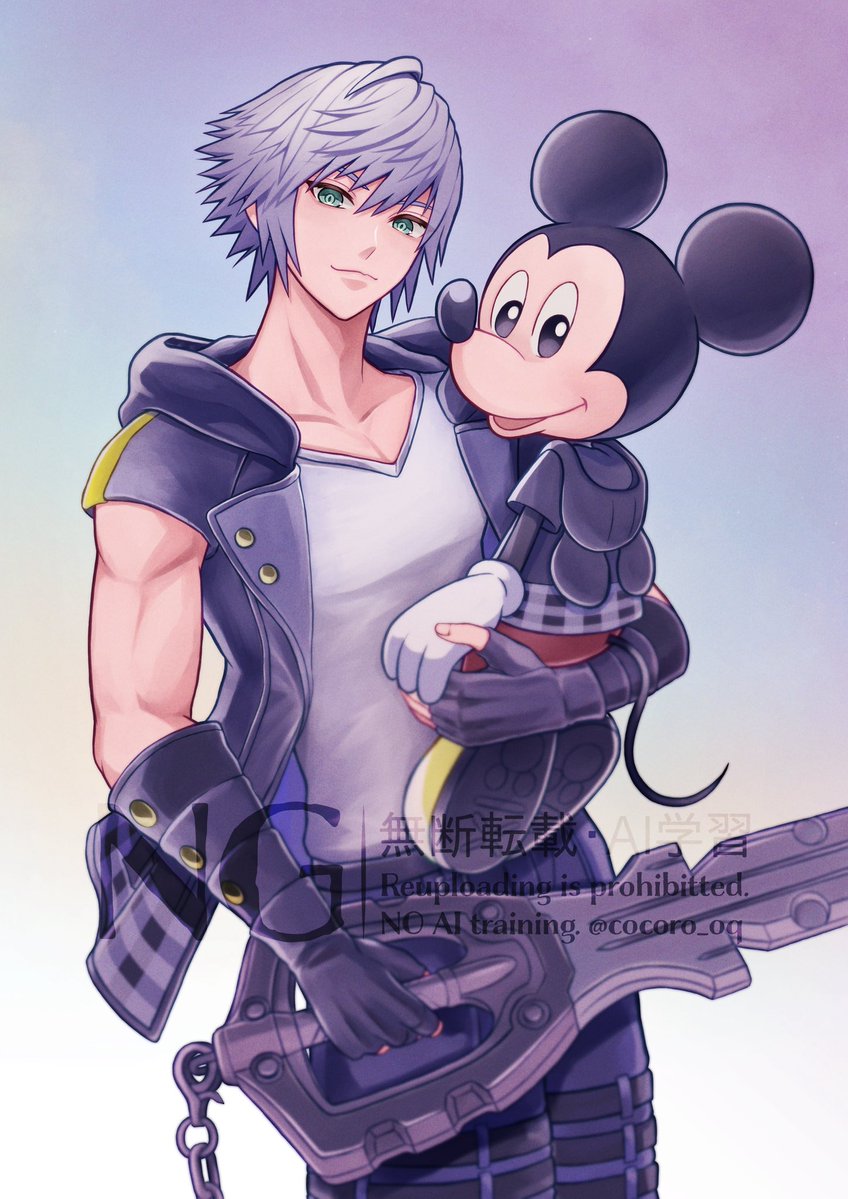 リクと王様
#キングダムハーツ #KH