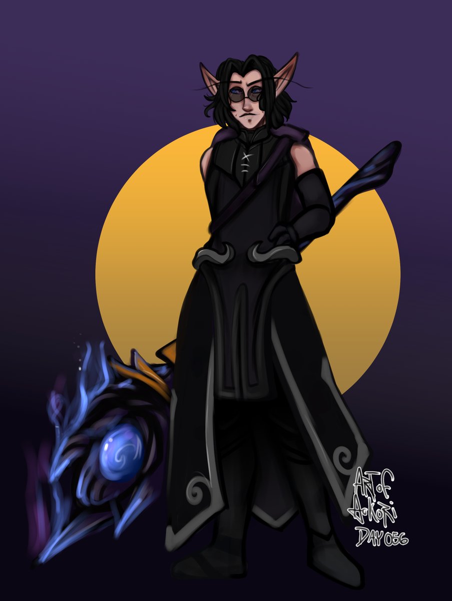 ArtofAokori's tweet image. As I notice, it have been a long while I did not post over here, so we shall start with February of last year.  At that time it was a new-ish character that I was starting to grew a lot of love. 
( Expect 2-3 posts a day until i catch on with all. )
 #Warcraftart