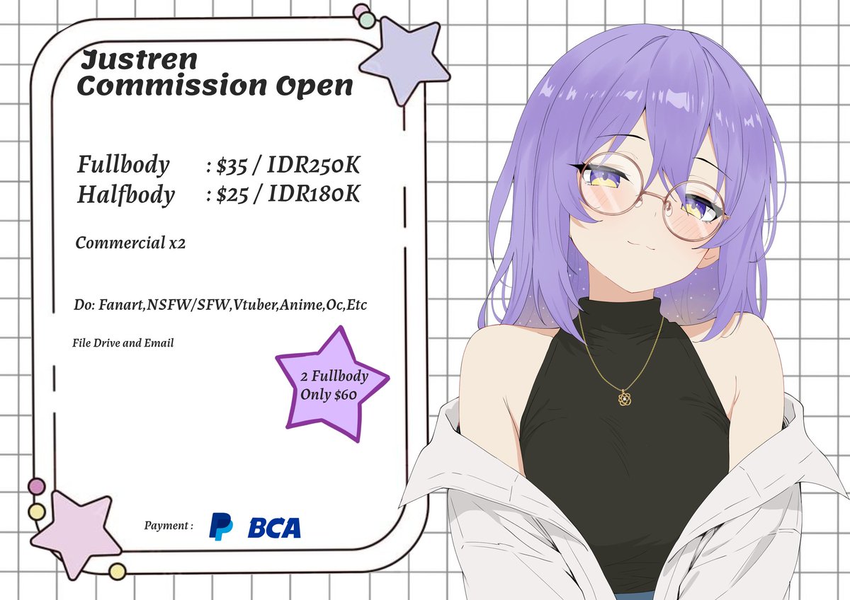 Justレン | Comms Open (1/3) tweet media