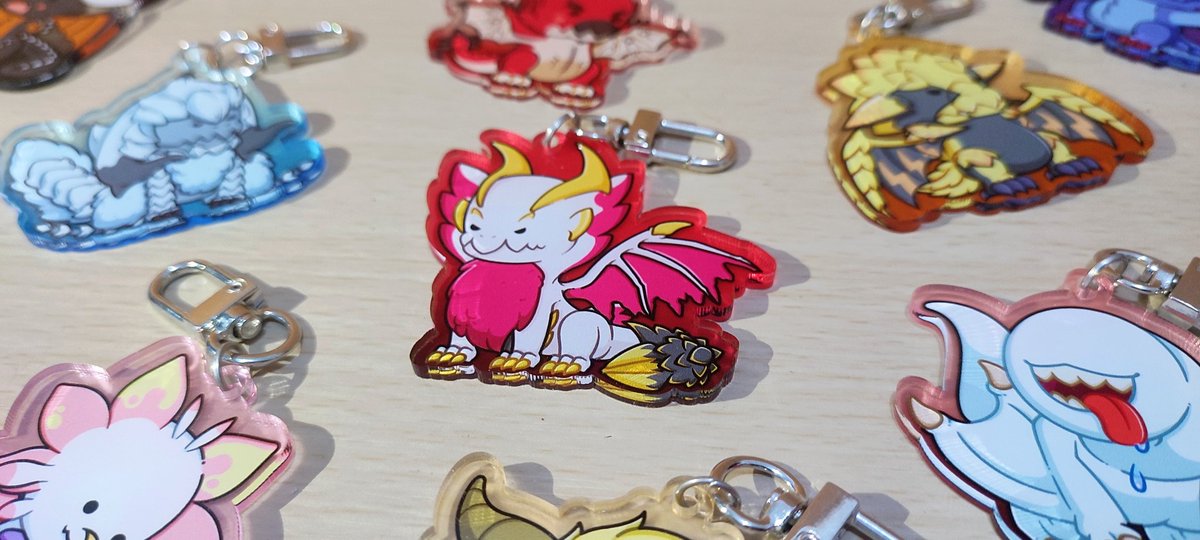 mearwynn's tweet photo. my Monster Hunter merchandise sample is here!!
go grab yours at CF22 👋

#CF22 #comifuro22 https://t.co/bmd8ghbTSF