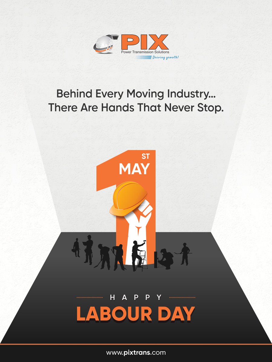 pixtrans's tweet photo. Behind every machine, every movement, and every milestone..there are hands that never stop.

Happy Labour Day.

PIX Transmissions Ltd — Powering Industries Worldwide. https://t.co/Uab071Q7RZ