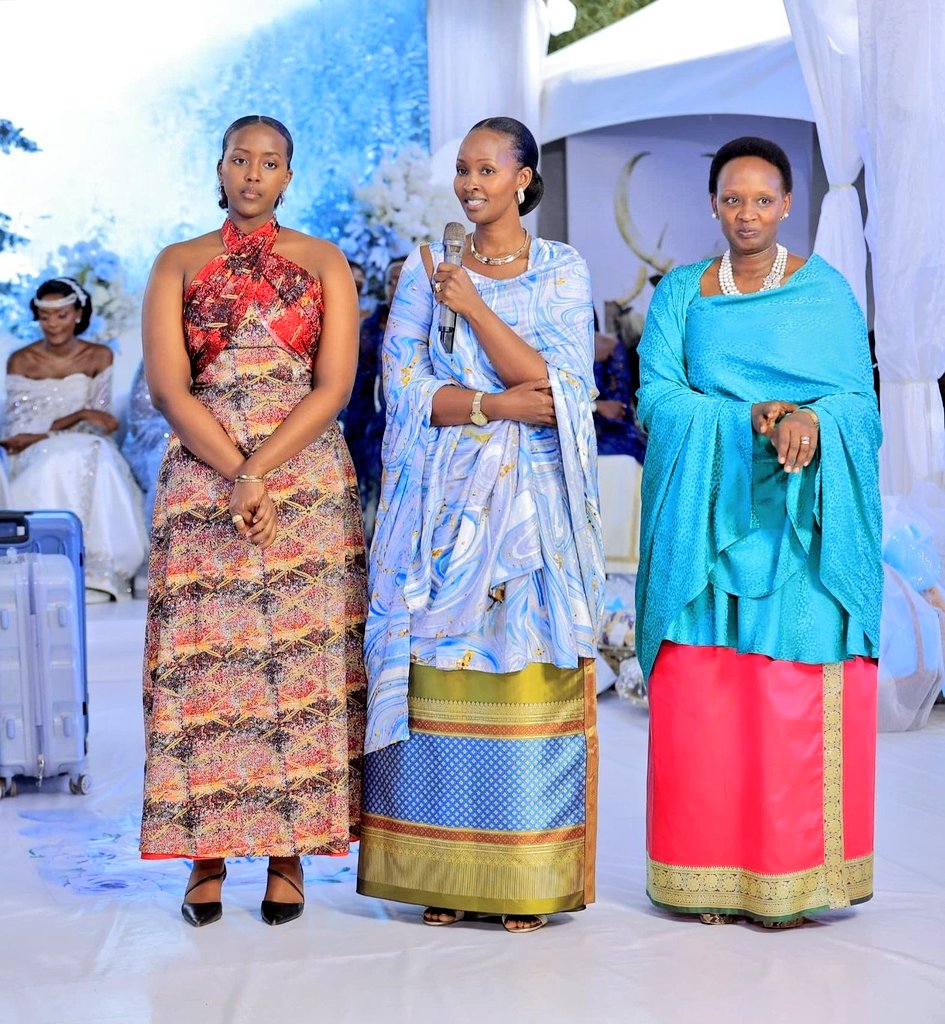 Have you seen something stunning today? Maama Charlotte Kainerugaba our next First Lady, with her radiant daughter and her sister, Hon. @SMusherure. A family defined by grace, purpose, and service. Have you seen something stunning today? Maama Charlotte Kainerugaba our next First Lady, with her radiant daughter and her sister, Hon. @SMusherure. A family defined by grace, purpose, and service.