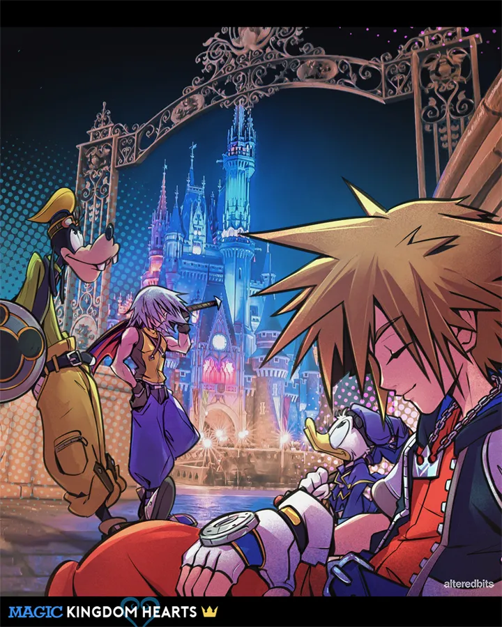 Magic.✨
Kingdom.👑
Hearts.💙💛

#magickingdom #kingdomhearts