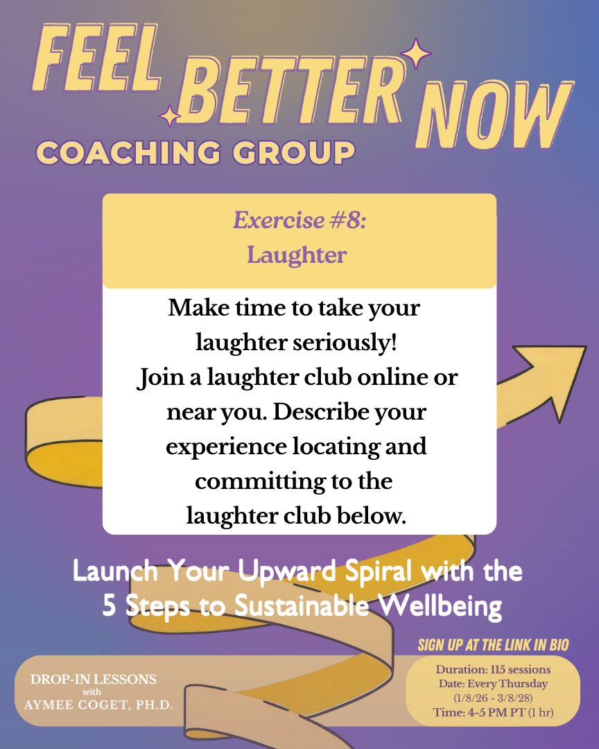 Happy4Humankind's tweet image. Waiting for the world to make you laugh or relying on a comedy show is short-lived. Take your laughter into your own hands &amp;amp; learn how @ a laughter club 😄
Join us Thursdays at 4 PM to feel better 💫

#laughter #positivepsychology #wellbeing #happiness #selfgrowth