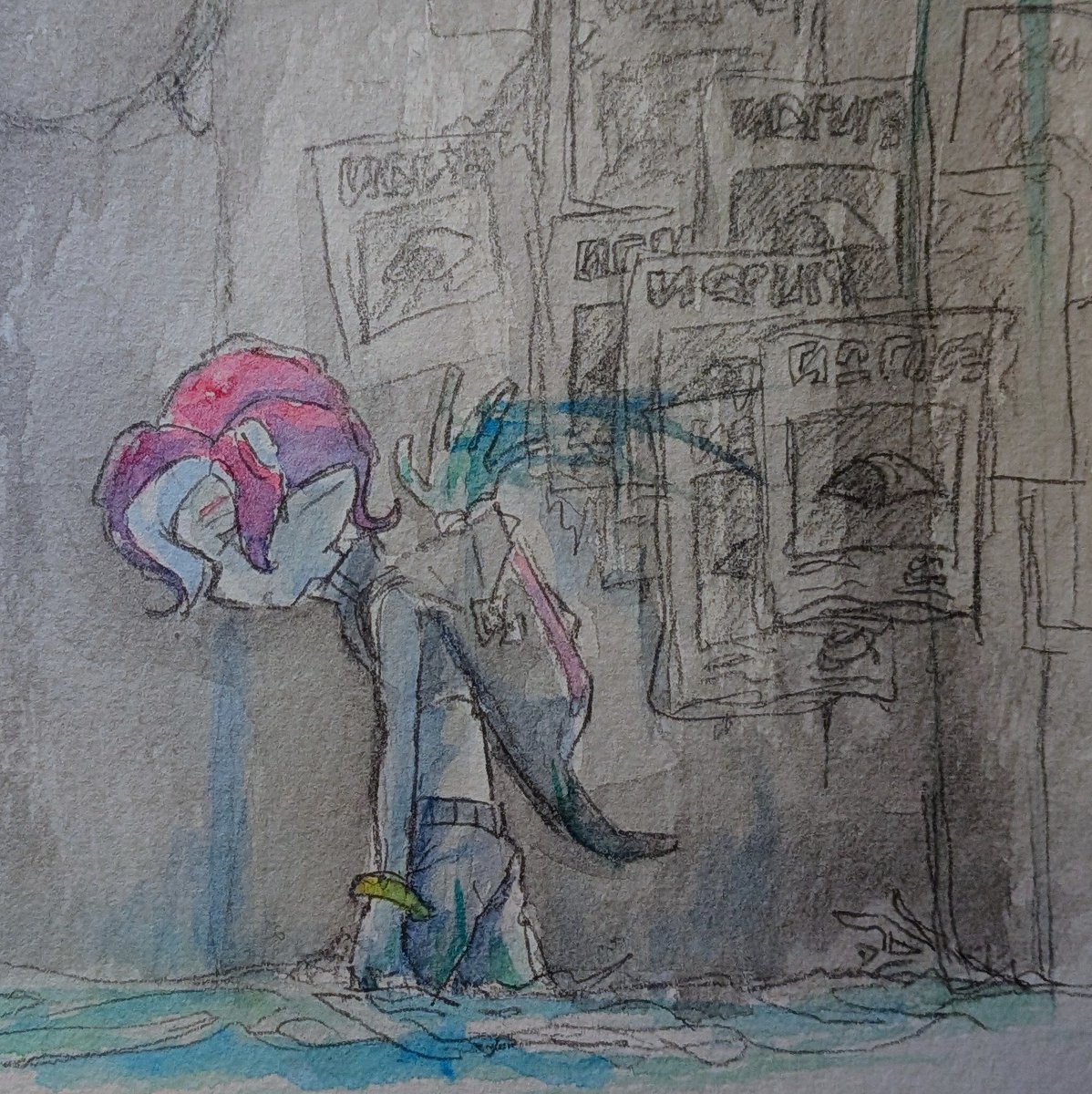 水葬 tweet media