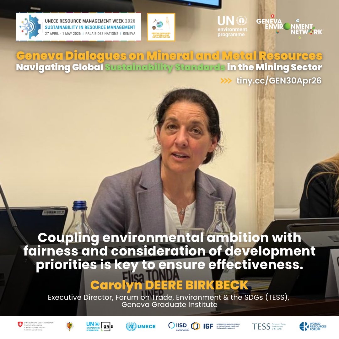 GENeva Environment Network tweet media