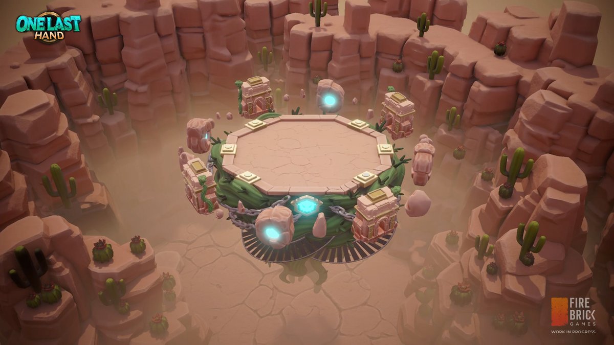 firebrick_games's tweet image. If you love outsmarting your friends, you'll want to see these arenas in One Last Hand🃏🔥

Which map are you choosing for your tactical showdown? 🌋Left or 🌵 right?
#indiegame #partygame