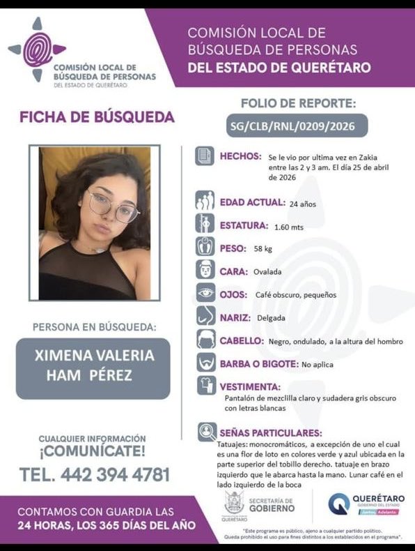 JessieCedillo's tweet photo. Sra @TapiaFernanda nos podría por favor ayudar a compartir? Es mi sobrina y lleva 5 días desaparecida https://t.co/m108w35e2C