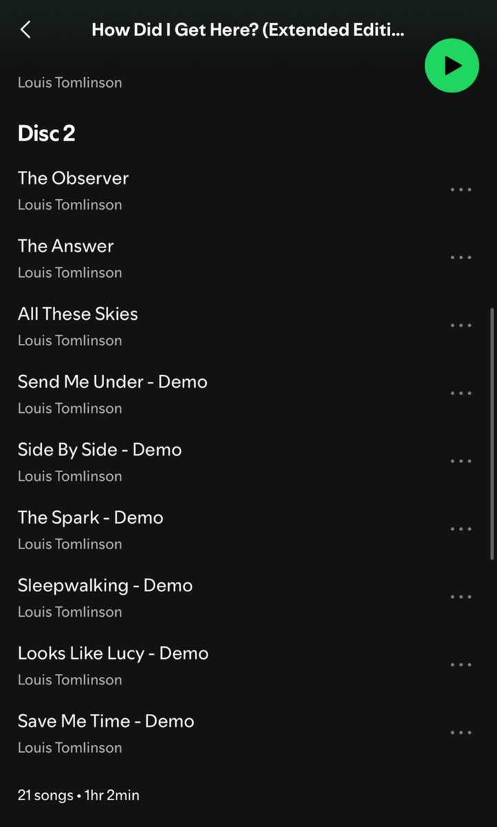 Louis Tomlinson's How Did I Get Here? (Extended Edition) Will be released tomorrow May 1st! 🥳

open.spotify.com/album/6Cm0k3yN…