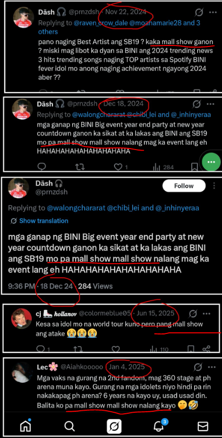 antehmowhz's tweet photo. Fake news ka gaga! hahahahahah kayo ang binalikan lang namin about mall show mall show na yan! 2024 pa lang pinangmomock nyo na yan samin! Ngayong binalikan kayo, pavictim ang mga animal? WAG KAMI! HAHAHAHAHAHAHAHHAHAHAAHHA https://t.co/Nex9uX5Z98
