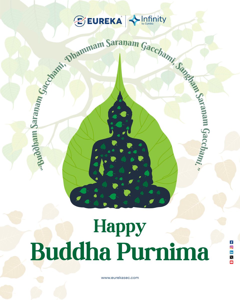 eurekasec's tweet photo. Peace in mind, growth in investments—this Buddha Purnima, choose both with Eureka. 🌿📊

#WealthWithWisdom #BuddhaPurnima #InvestmentPlanning #eurekasec #ProsperityAndProgress #eurekaworld #eurekashares #eurekastocks #eurekamf #ipo #fd #sgb #inxga #globalmarket #investment https://t.co/hxpWq82akI