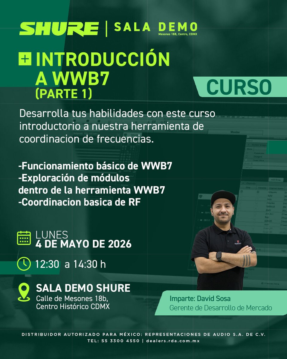 Representaciones de Audio tweet media