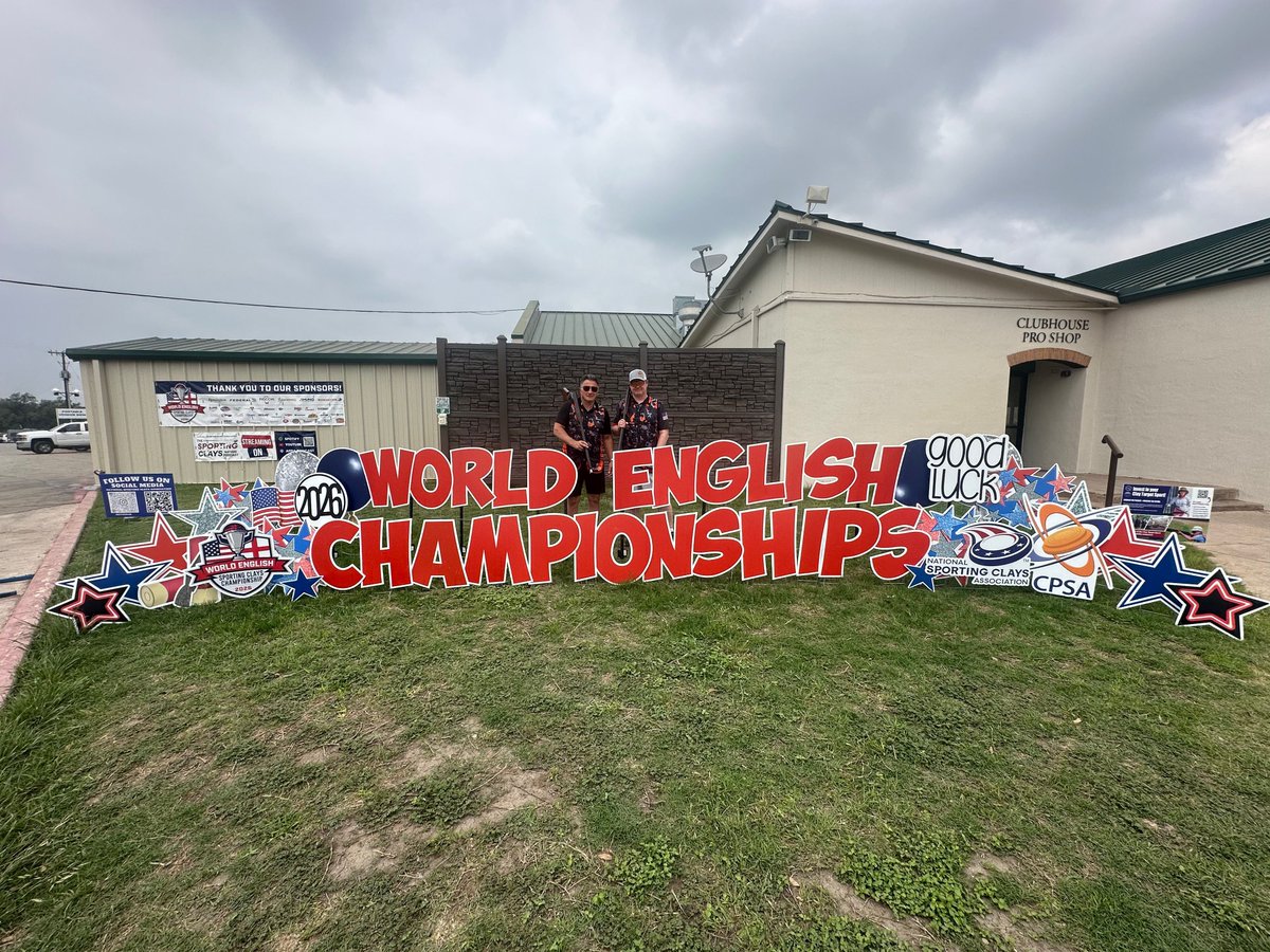 fastbound's tweet photo. We are proud to announce that Team FastBound just wrapped an incredible week at the 2026 World English Sporting Clay Championship in San Antonio, TX. 

1,300 of the world's best shooters came to battle it out on some of the most challenging targets in the country. A huge congratulations to Brett for securing a 3rd-place finish in the Lone Star Cup, and to both Brett and Mario for competing at such a high level throughout the event. 

If you're a FastBound customer and spot us on the range, come say hello. We'd love to meet you!

#TeamFastBound #SportingClays #WorldChampionship #FFL #GunLife