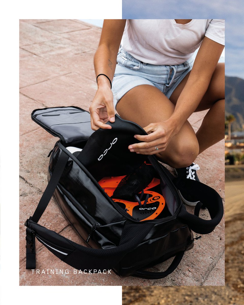 orcasportswear's tweet image. Different days demand different setups.

Whether it’s race day or a swim session, the Transition Backpack, Transition Bag and Training Backpack are built to move with you.

#ChasingEpic #RaisedInTheWater #Accessories
