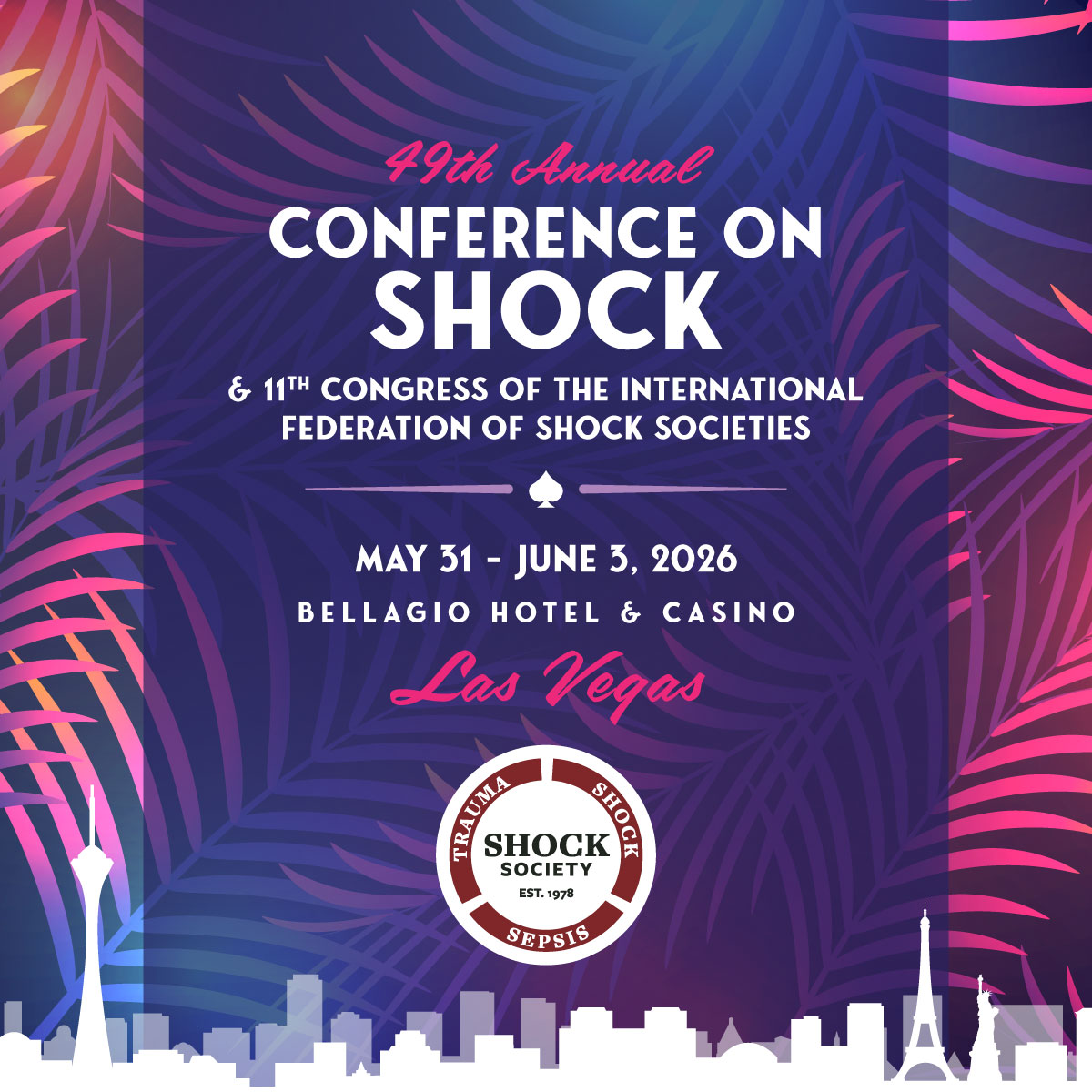 ShockSociety's tweet photo. Just a friendly reminder that the deadline to book your hotel room for the Shock Conference is next Friday, May 8th, 2026. Rooms are going fast, so be sure to grab yours soon!

Don’t wait, click here to register and book your stay today! https://t.co/UijGJGl4YK https://t.co/lfSyesCOGC