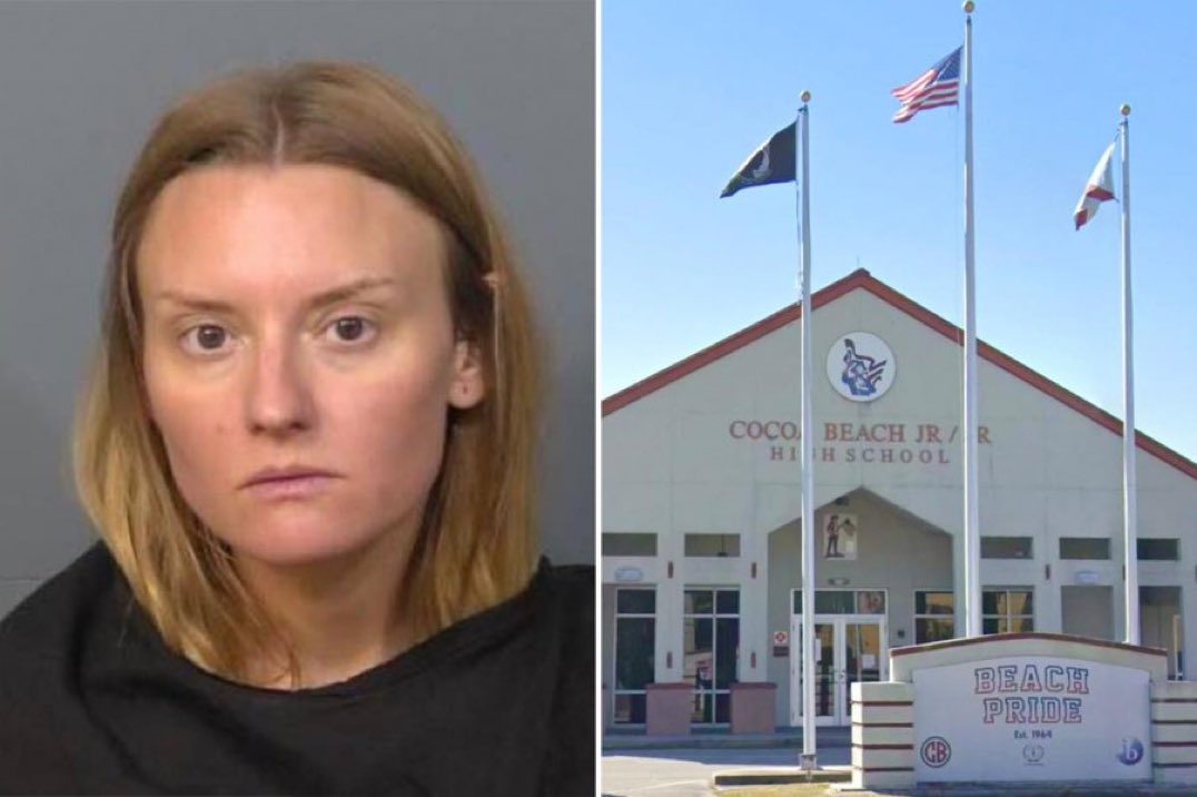 0hour1's tweet image. Florida teacher arrested having sex with a student let’s see that new law be implemented.