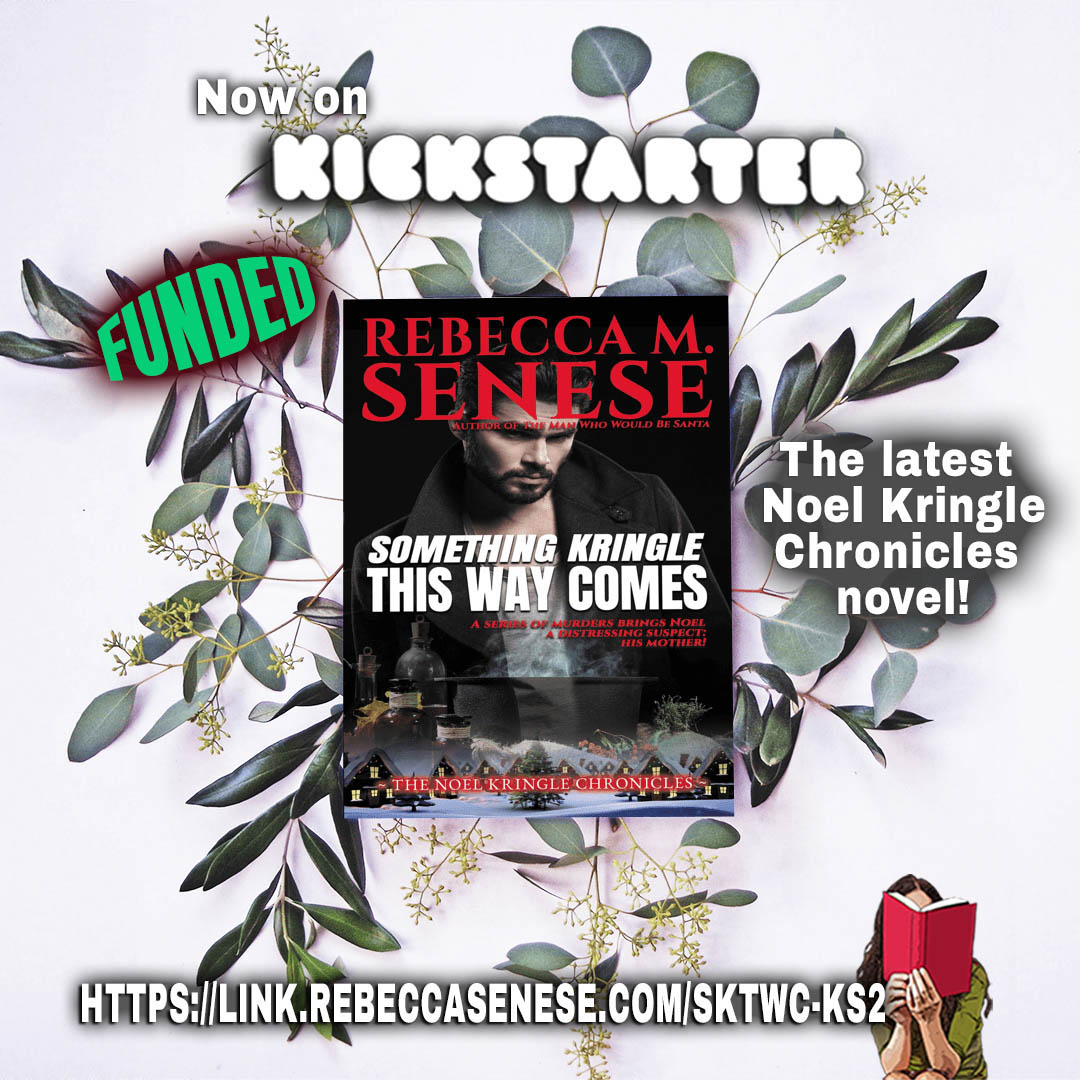 RebeccaSenese's tweet image. Final week! Something Kringle This Way Comes, the latest Noel Kringle Chronicles adventure now live on #Kickstarter! Find it at link.rebeccasenese.com/sktwc-ks2  #books #booklovers #contemporaryfantasy #mystery #contemporaryfantasybooks #mysterybooks #noelkringlechr...