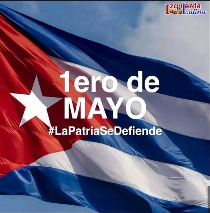NazlyR159's tweet photo. Buscamos paz, pero si osan intentar arrebatarla, cómo en este desfile de #1Mayo, encontrarán un pueblo listo para defenderla.
#LaPatriaSeDefiende
#CubaEsNuestra
#CubaSiBloqueoNo https://t.co/kfeii9XQ1A