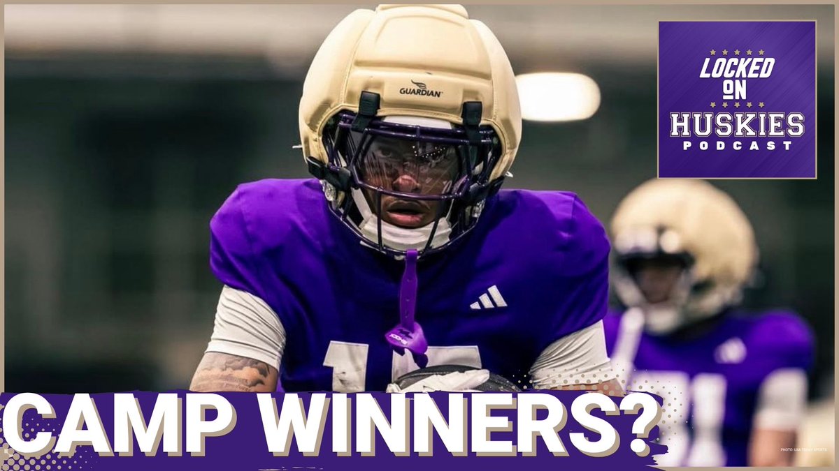 rtomashoff34's tweet photo. Washington's 2026 class was by far the biggest winner of spring practice. On today's @LockedOnHuskies, I break down all of the biggest risers from camp, along with everything you need to know from the recruiting trail on offense!

Tune in and subscribe for more https://t.co/MnP5n6288S