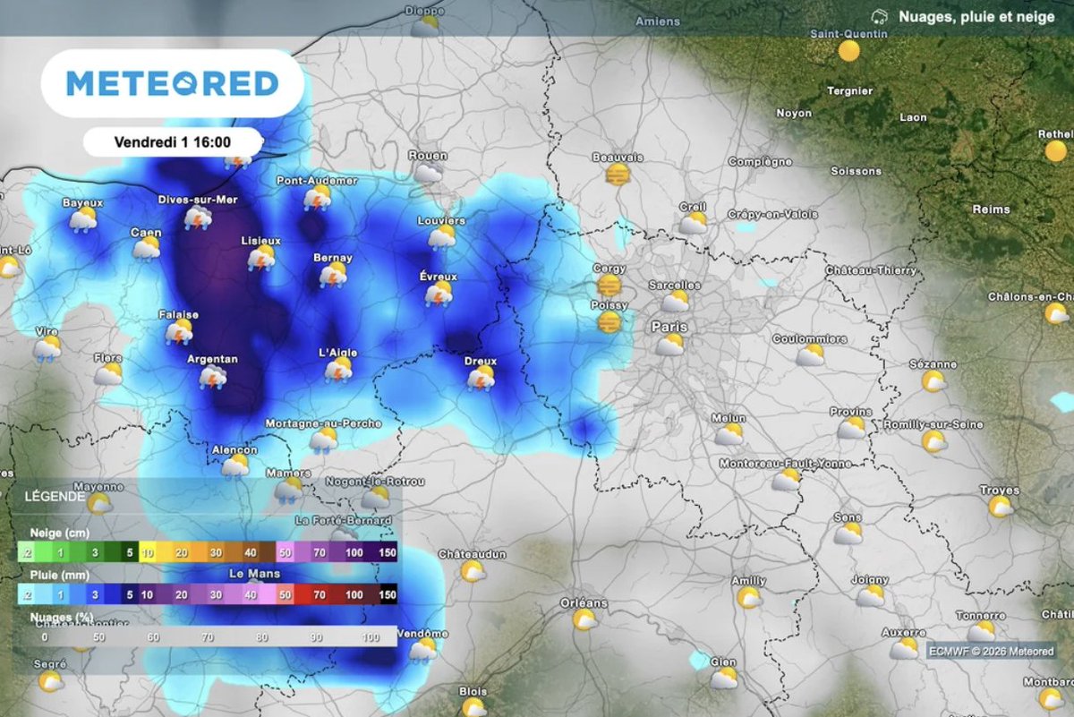 MeteoredFR's tweet image. ⛈️ #Orages #Paris/Île-de-France : quel est le scénario #météo pour les prochains jours ? Quels seront les moments critiques ?

Marc Hay ⤵️
tameteo.com/actualites/pre…