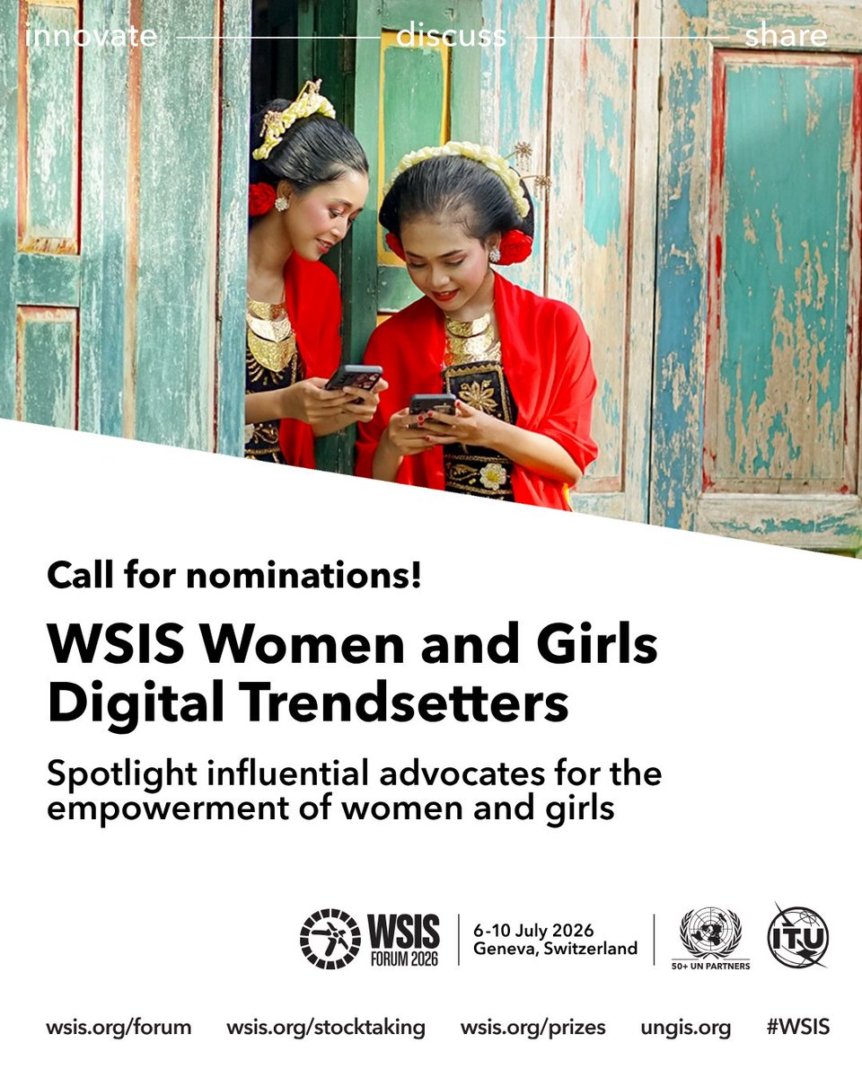 World Summit on the Information Society (WSIS) tweet media
