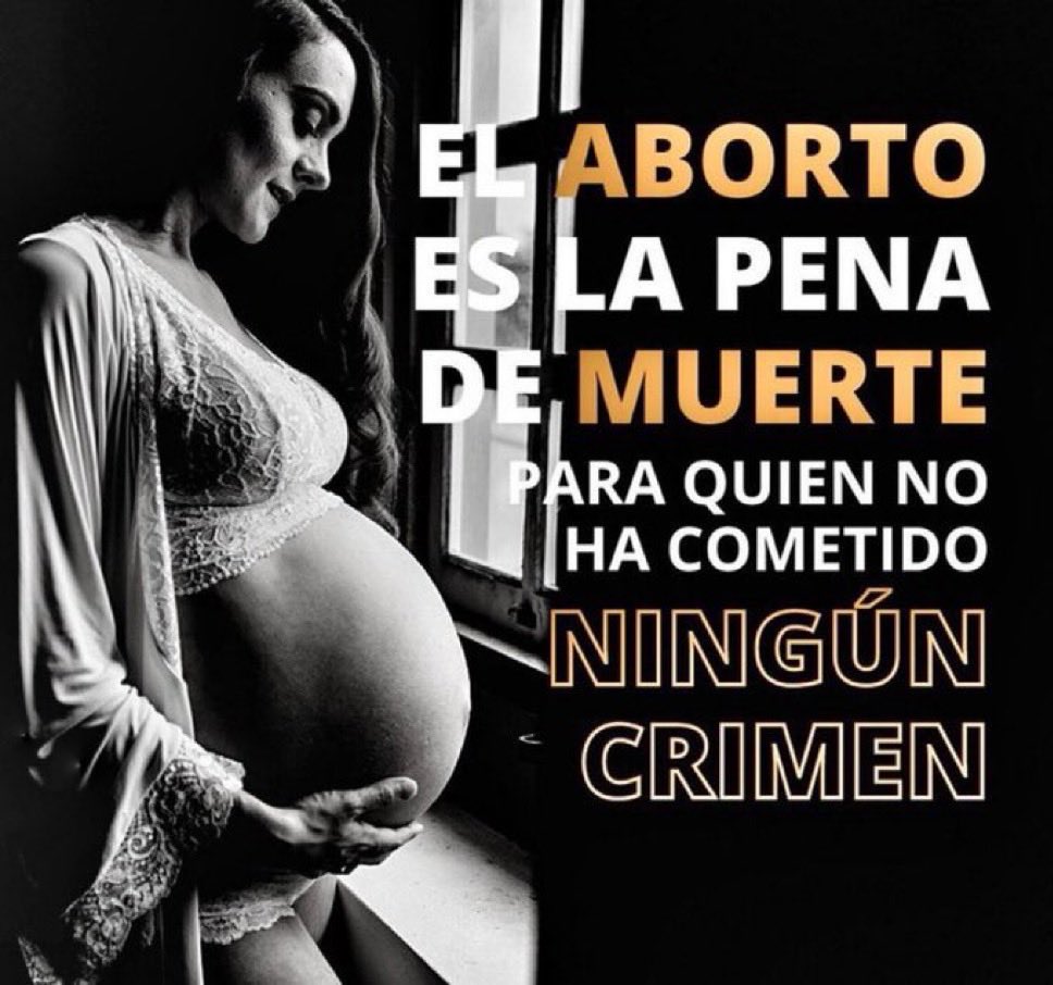 El aborto es matar a un inocente.
#SiALaVida