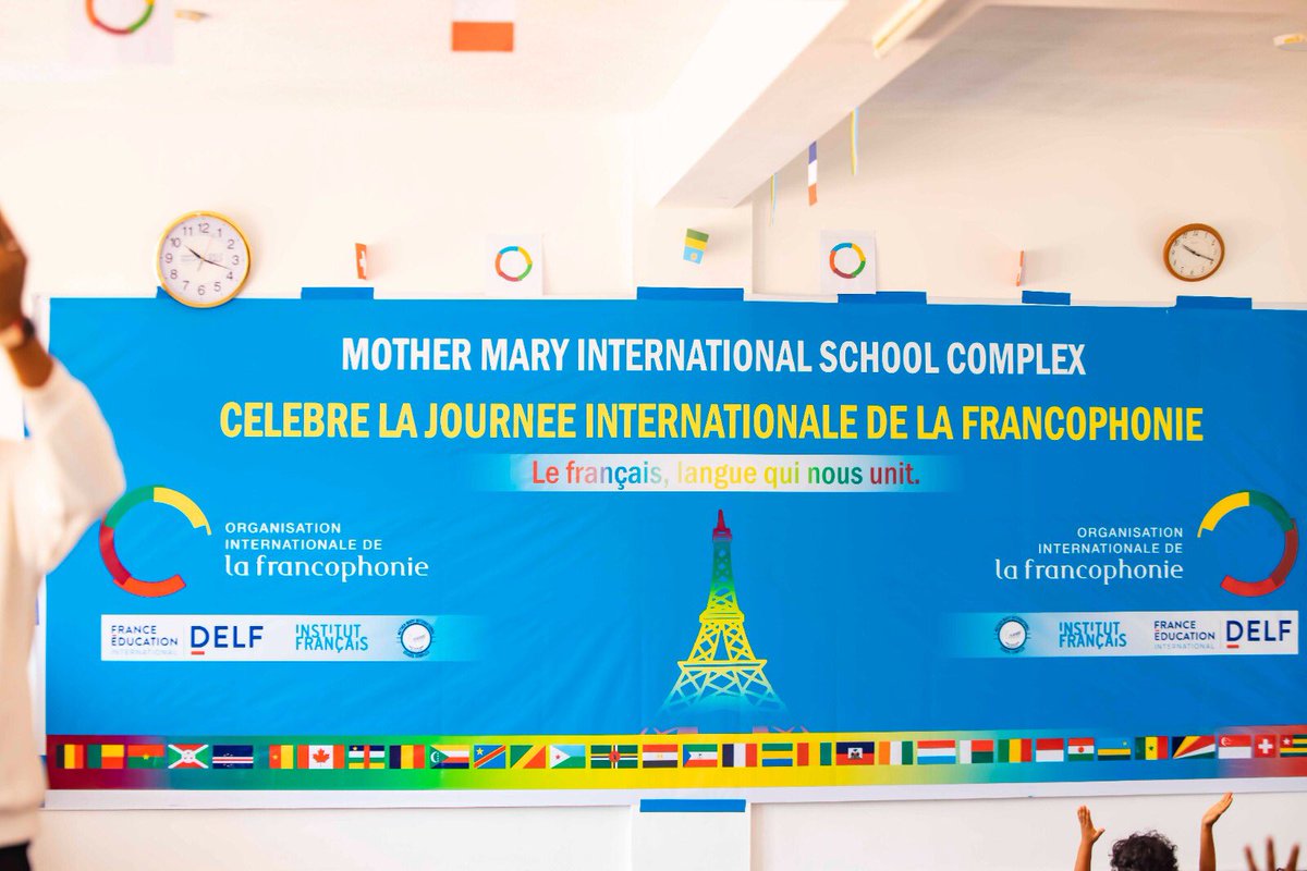 MOTHERMARYINTER's tweet photo. Aujourd'hui, nous avons célébré La Journée Internationale De La Francophonie. https://t.co/k1qrvWViCq