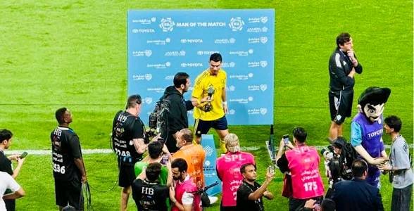 Piers Morgan

​"Once again, the critics are silenced. At 41 years of age, when most players are retired or playing in testimonial matches, Cristiano Ronaldo is still the one standing tall when the pressure is at its most suffocating.
​It doesn't matter if it’s Manchester, Madrid,
