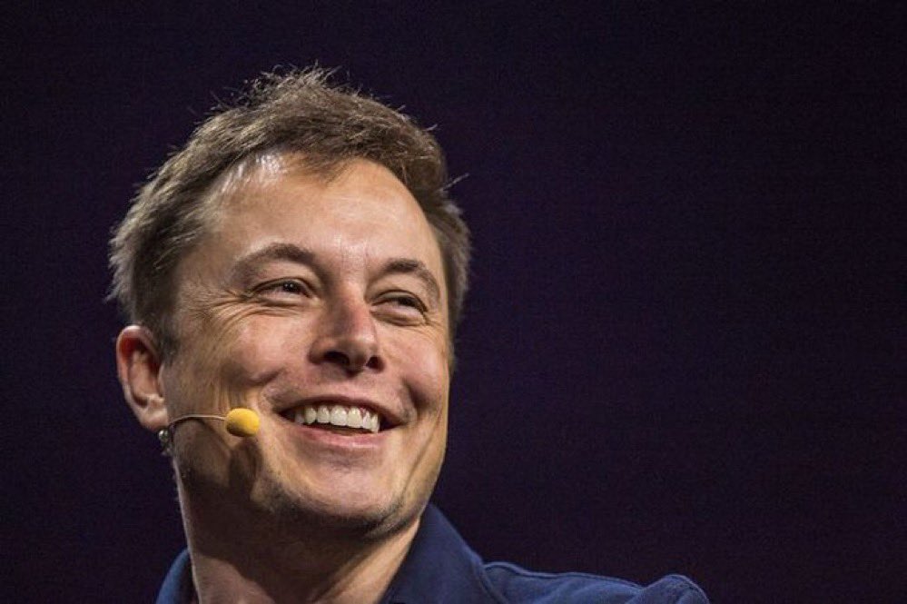 Elon Musk fans page only tweet media