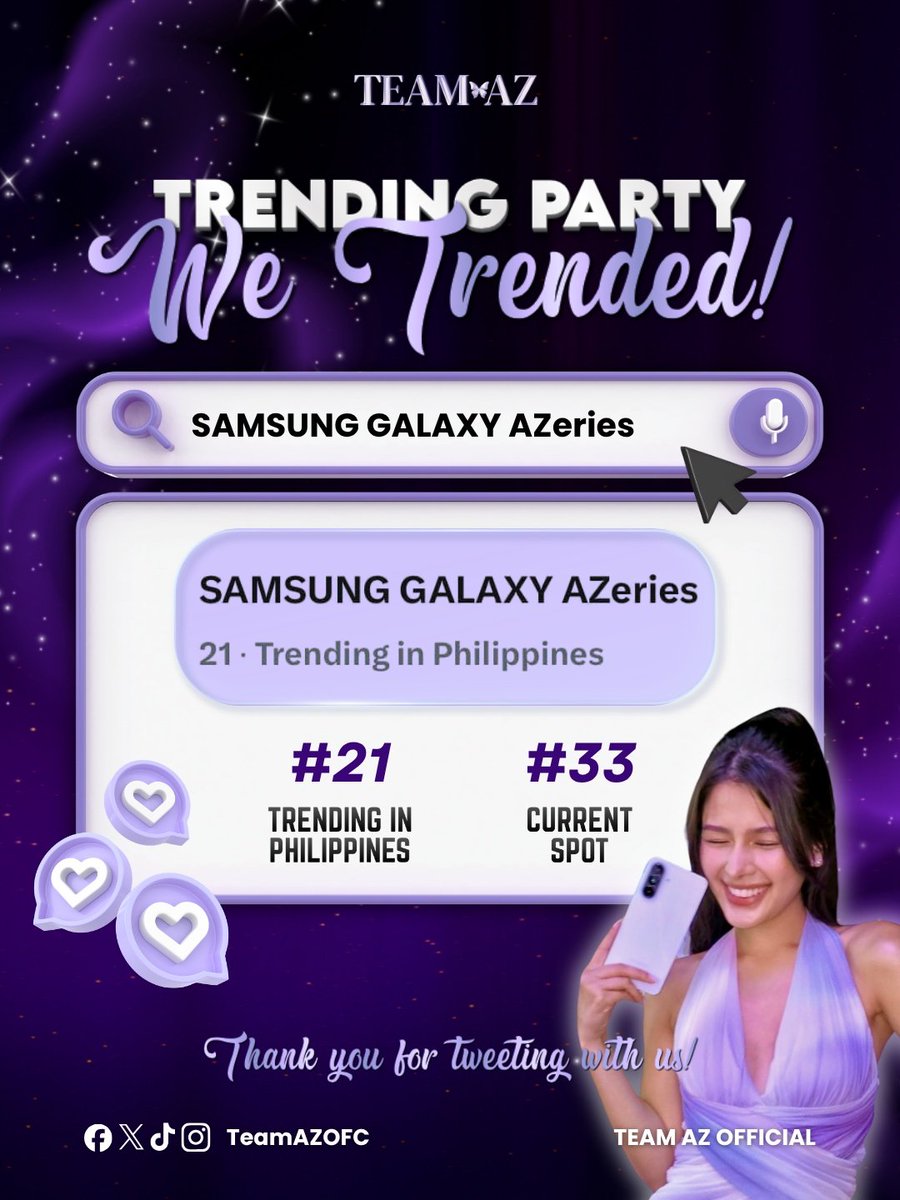 TEAM AZ TRENDSETTER #️⃣ tweet media