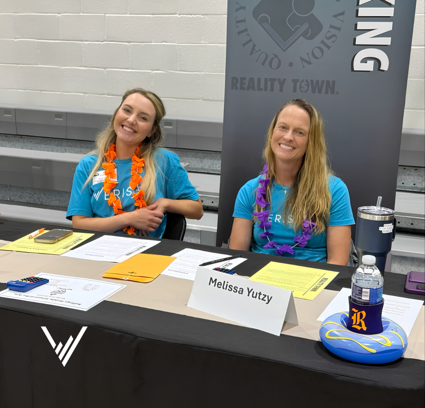 VerisCPA's tweet photo. Recently, some of our team volunteered at @Rollings Middle School of the Arts for their Reality Town event.

We had the opportunity to work directly with students as they navigated real life financial decisions, helping them think through budgeting for housing, transportation, insurance, and more.

It was a great experience being part of such a hands-on event and connecting with students as they worked through real-world scenarios. Thank you to Rollings Middle for having us!

#TheProactiveCPA #RealityTown #RMSA #CommunityGiveBacks
