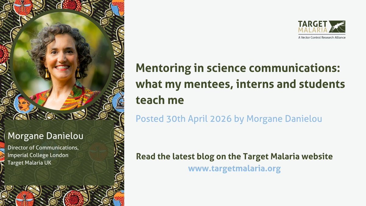 Target Malaria tweet media