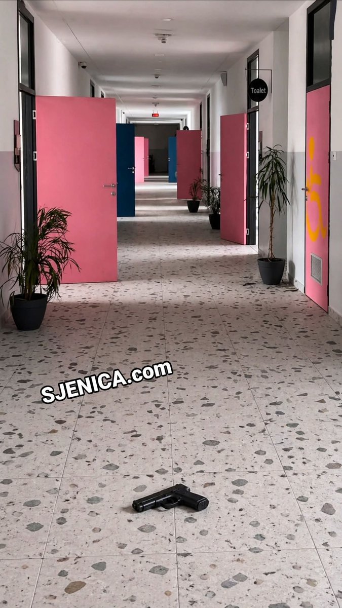 Sjenicacom's tweet photo. Danas je dijete iz 7. razreda osnovne škole donijelo pištolj u školu! Đe je svijest roditelja? Obaveštena je policija kao i roditelji. Čak i ako je gasni pištolj u pitanju, šteta koju može da nanese to čudo je ogromna ako se puca iz blizine. 
👇🏼 https://t.co/DbNMcJukvK