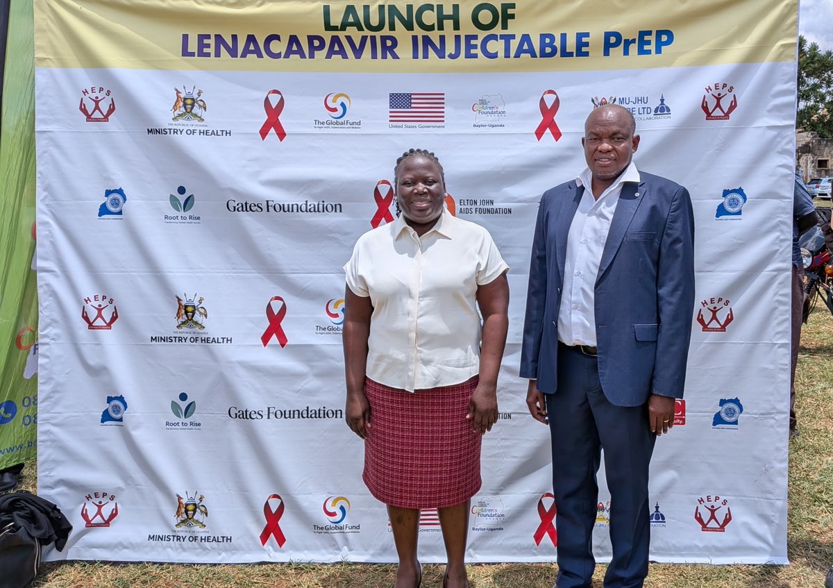 AMBSO3's tweet photo. On April 17, 2026, at Lira Regional Referral Hospital, Uganda launched Lenacapavir a breakthrough in HIV prevention.
AMBSO is proud that our Principal Investigators contributed to the clinical trials behind this innovation.

#AMBSO #HIVPrevention #Lenacapavir #Uganda https://t.co/xe2jMY6d6I
