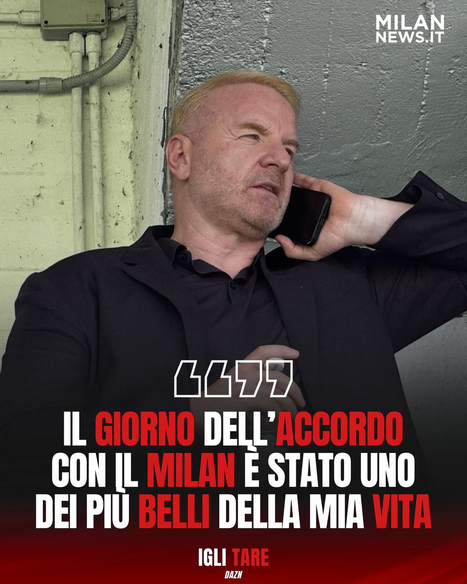 MilanNewsit's tweet image. 🔴⚫️ Il direttore sportivo del #Milan Igli #Tare è stato ospite della nuova puntata di “Giorga’s Secret”, che andrà in onda da domani, venerdì 1 maggio. 

Tanti i temi toccati dal dirigente rossonero, dall’infanzia in Albania fino alla firma con il Milan.