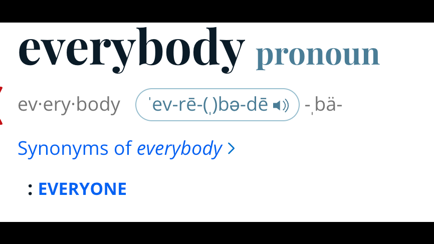 Merriam-Webster tweet media