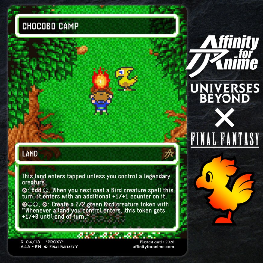 Bartz and chocobo Boko camp out in the wilderness. I couldn't decide if I liked the pixel card frame or the TV card frame, so I did two versions. Which do you Bartz and chocobo Boko camp out in the wilderness. I couldn't decide if I liked the pixel card frame or the TV card frame, so I did two versions. Which do you