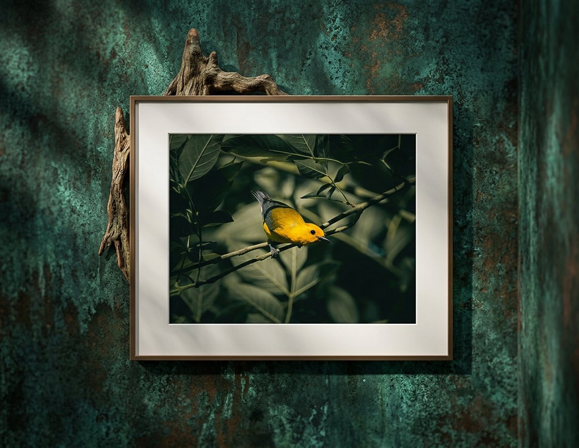 Planet_Chad's tweet photo. This Prothonotary Warbler is one of my favorite warblers to photograph. I loved how he popped out of the green forest for this beautiful capture.

https://t.co/rLIpgPPSxi

#BringNatureHome #FineArtPrints #Songbird https://t.co/DR2qU4ueQA
