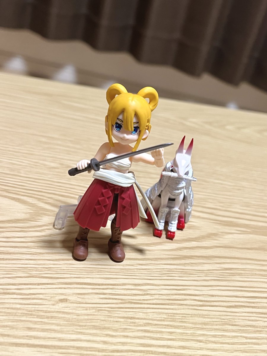 武装狛狐ともいい感じです。
 #リンクトラベラーズ