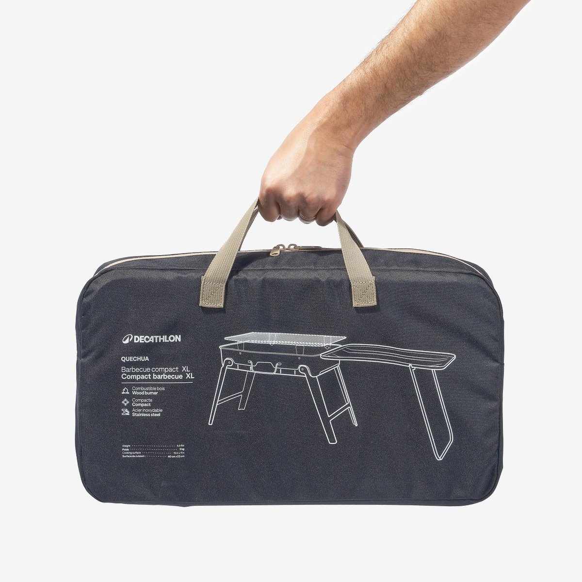CaminoTV's tweet photo. le meilleure barbecue portable c'est lui, et c'est un decathlon

Version standard https://t.co/Q1xXO2MKeP 60€
Version XL https://t.co/kXnIdIvfBr 80€ https://t.co/IC40p6kTHu